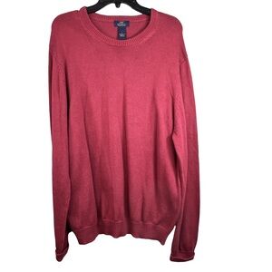 “346” Brooks Brothers Supima Cotton Mens Large Red Long Sleeve Crewneck …